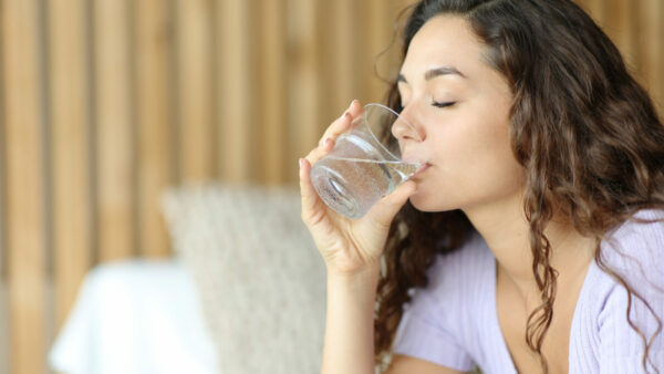 Drink genoeg water na een massage
